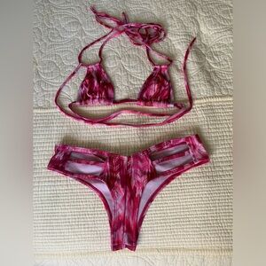 Montce Bikini Tie Dye Pink